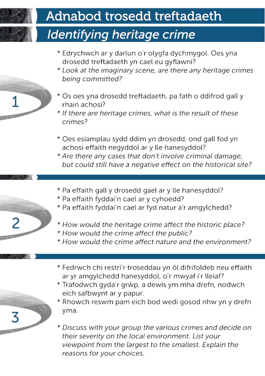 Taflen 4: Gweithgaredd trafod, mynegi barn a chwestiwn ag ateb.